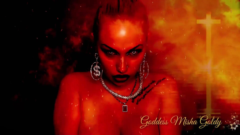 Goddess Misha Goldy: Mesmerizing anti-religious ASMR! Give your soul and your body to...