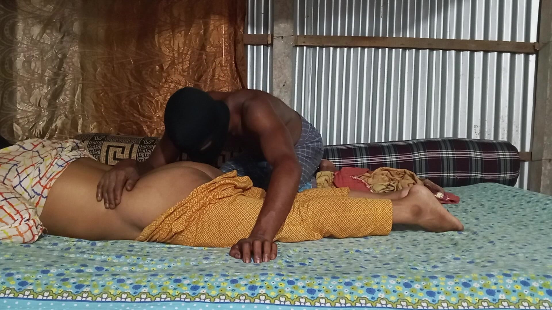 Step Sister with First-time Village at Home