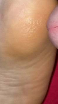 Tapak kaki seksi dengan kaki seksi