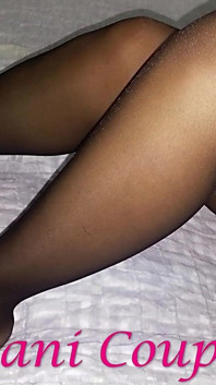 Dc1 p1 - strusciamento per i piedi collant di una ragazza