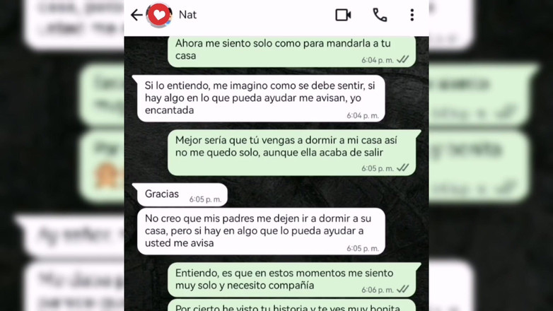 Natasha Caseros: 和我继女的朋友的热辣聊天