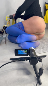 On the Set of a Foot Fetish Video