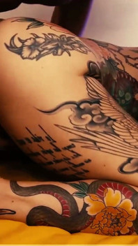 This Tattooed Mature Bunny Seeks to Be Fucked Bareback in the Ass
