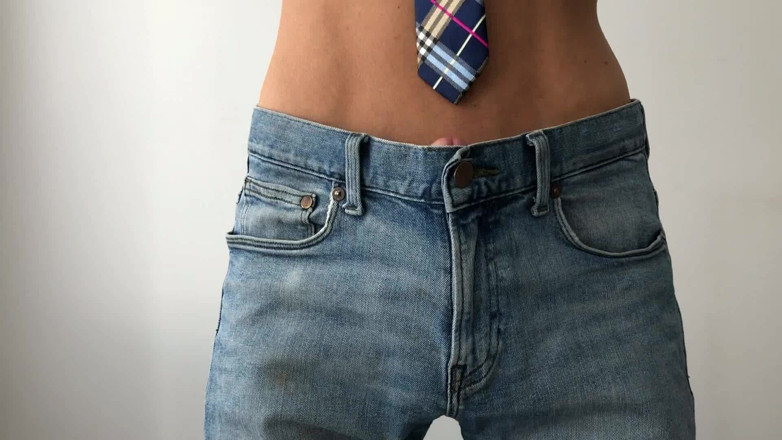 TVJackLong: Handjob in Denim Shorts