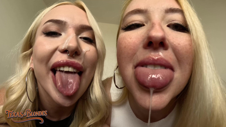 Texas and blondes: De beste pijpbeurt ooit met Cz Muse &amp; blonde babes Samantha...