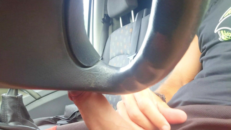 Hotsportfitboy: Risky Solo Wank in Friend’s Parked Car - Couldn’t Oppose My...