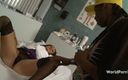 Selected worldwide porn: Dokter Brooklyn Jade test haar patiënt en zijn dikke zwarte...