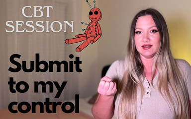 Emma Voyeur: CBT-session, eierquetschen-anweisung