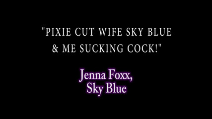 Jenna Foxx: Sky blue e jenna foxx condividono un grosso cazzo