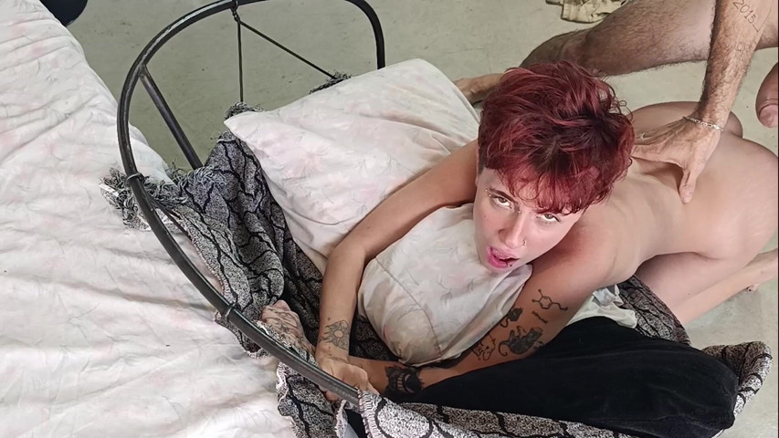 Non-binary Woman Getting Extremely Fucked in the Ass by a Big Cock (Lykoslobo)