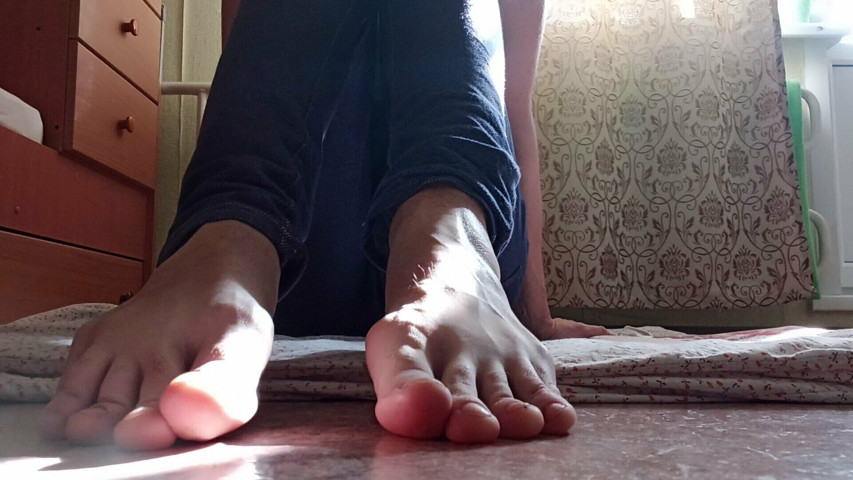 Feet Fetish, Dirty White Panties (Thick Forest)