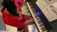MilfyCalla: Aventuras de Milfycalla, ep 97, la polla del profesor de piano