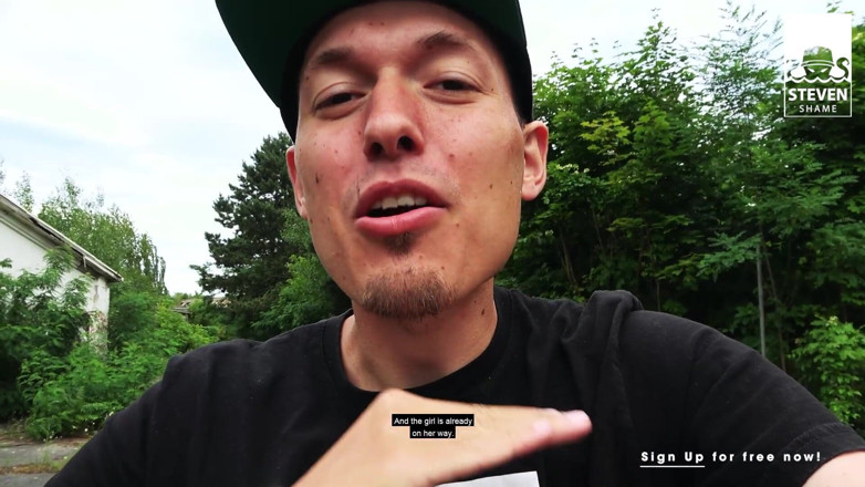 Steven Shame: Nadržená Harleen van Hynten ošukaná randem! Steven Hanba na rande