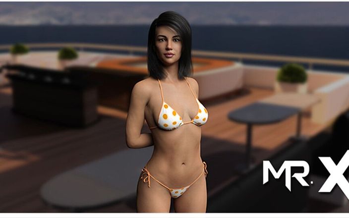 Mr Studio X: Waterworld - chica en bikini - recogida e1 # 11
