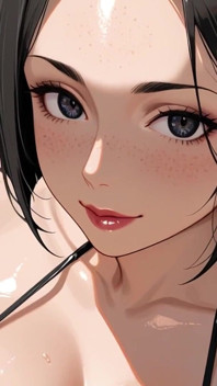 Strand brünette dunkle nippel ai porno