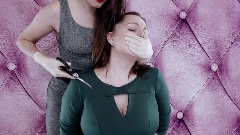 Arya Grander: Video de destrucción de ropa - fetiche de lesbianas bdsm pervertidas