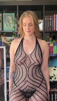 4K Transparent Fishnet Body Suits