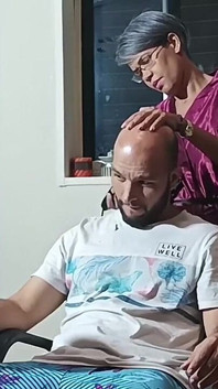 I Ask My Stepmom to Shave Me and I End up Fucking Her Hard.