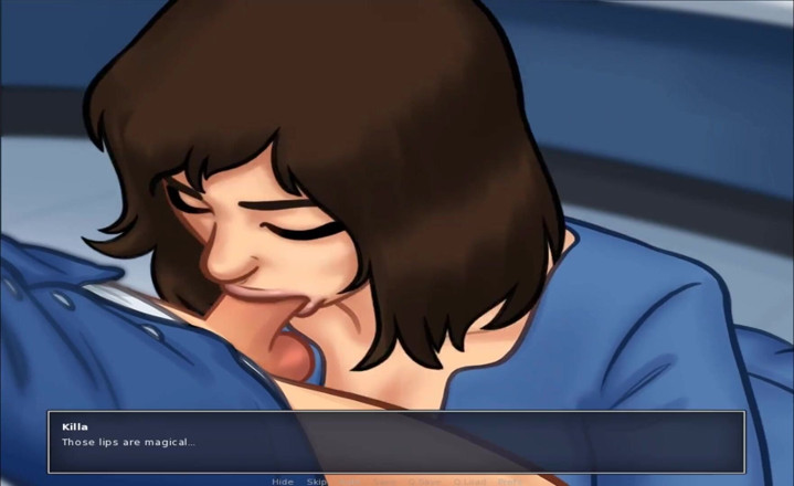 Hentai World: Summertime saga - schätzchen Josephine blowjob autohändler