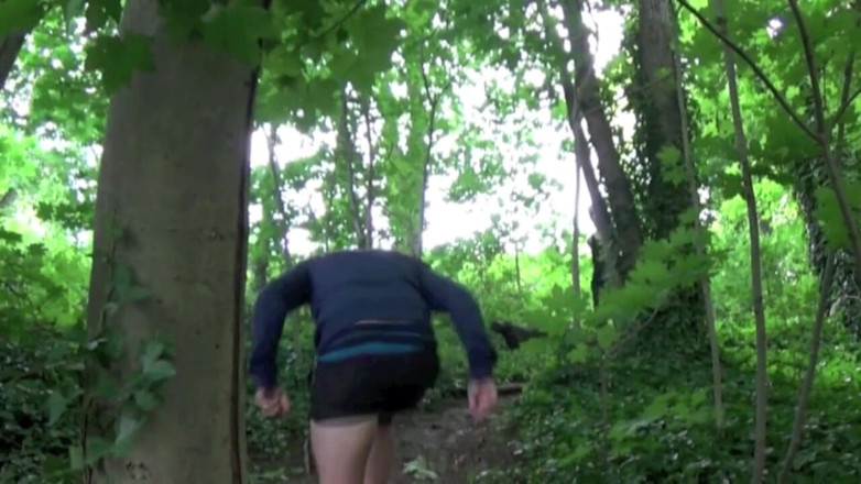 Gaybareback: Latino fodido em floresta de cruzeiro ao ar livre por...