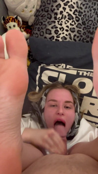 Blowjob Zeigt Meine Füße, Wichsanleitung
