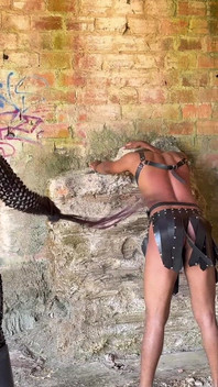 Empressbellasadic Punishing Slave with Whip