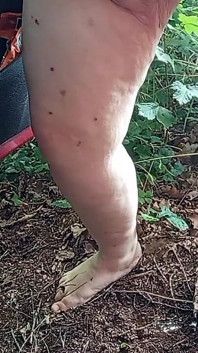 Mag je je schoenen natmaken?