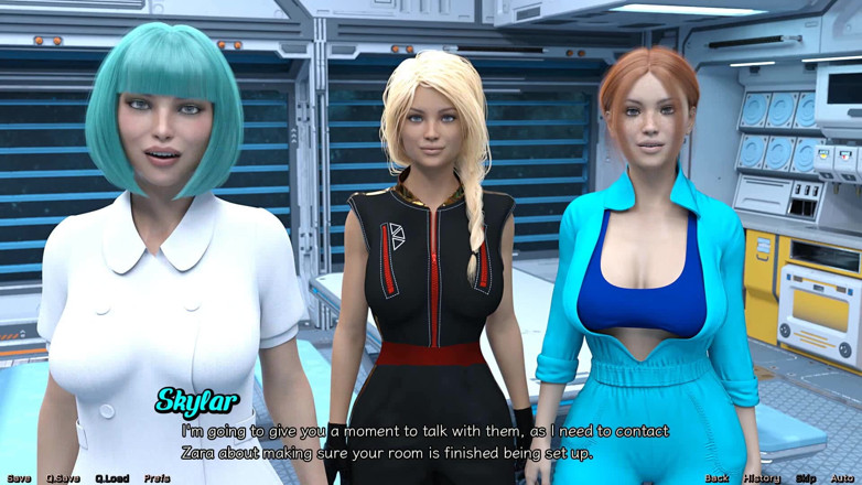 Dirty GamesXxX: Stranded In Space: meet the girls. Ep.2
