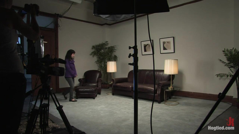 Hogtied by Kink: Casting Couch 2 Cute Local Girl, Anja, Comes in for Her...