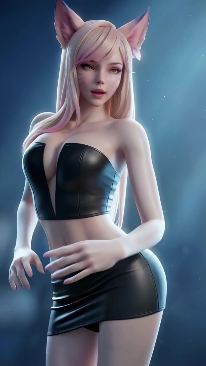 3D-Hentai Games: Ahri's Sexy Dance (the Black Eyed Peas - Boom Boom Pow)