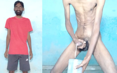 Rajesh Playboy 993: Rajesh playboy 993 büyük yarakla mastürbasyon yapıyor ve kavanoza boşalıyor sakso...