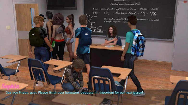 Visual Novels: Жена и мачеха, часть 59