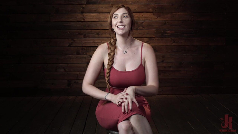 Kink: Lauren Phillips: Bezmocná zrzka v bondage Made to Cum