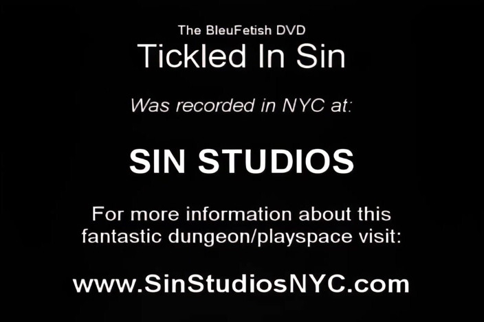 BleuFetish Tickling: Tickled in Sin Lucky &amp; the Mystery Hands - This Ticklish Busty...