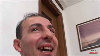 Vere Casalinghe Italia.: Si rambut coklat dikongkek dua zakar keras