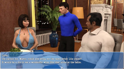 Dirty GamesXxX: Lily of the valley: casalinga in una cena di lavoro