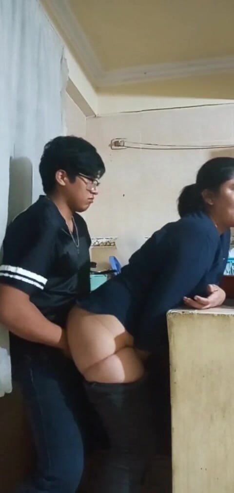E-Alfa: Maid Fucked in the Kitchen (my Wife Almost Caught Us)