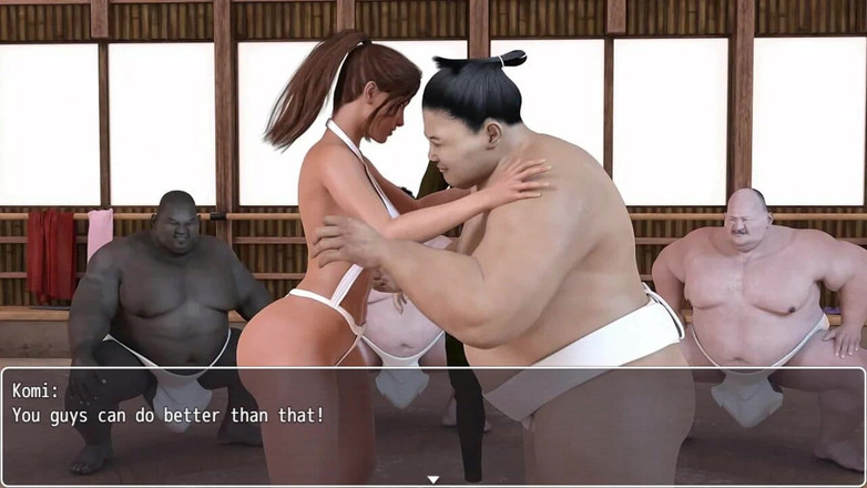 Dirty GamesXxX: Laura lustful Secrets: हॉट पत्नी सूमो सेनानियों के साथ कुश्ती कर रही है - एपिसोड 55
