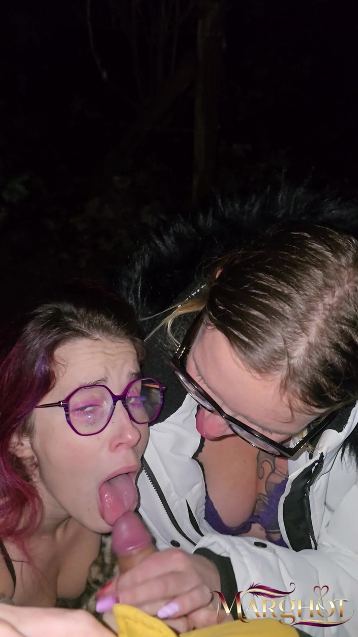 Sexymarghot: エキシブ・アンシーとマグダレーナ・メデューサ:彼氏を一緒に吸い、彼のジュースをどこへでも持っていく