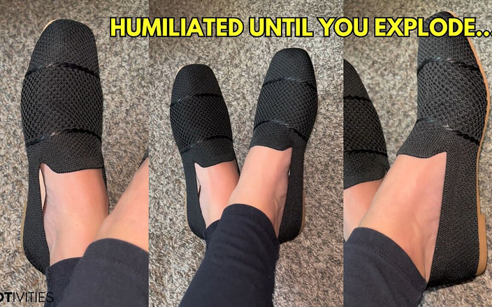 footivities: Sph coaching masturbatoire dans des appartements humilié par les pieds...