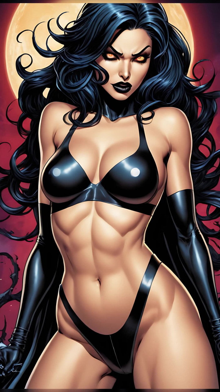 LustRender: Umbra coil khỏa thân năng lượng tối