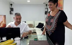 I Fill My Stepmother's Face with Cum, This Bitch Loves That I Eat Her Pussy
