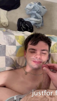 Abdl Boy with Buttplug, Vibrator and Chastity