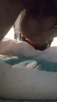 Laura throatfucked with a big lips gag has to swallow a huge load of cum
