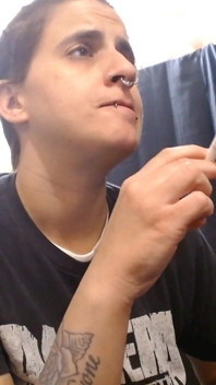 Lesbian Soft Dyke Smoking