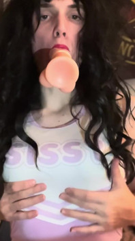 Sissy Dildo Suck