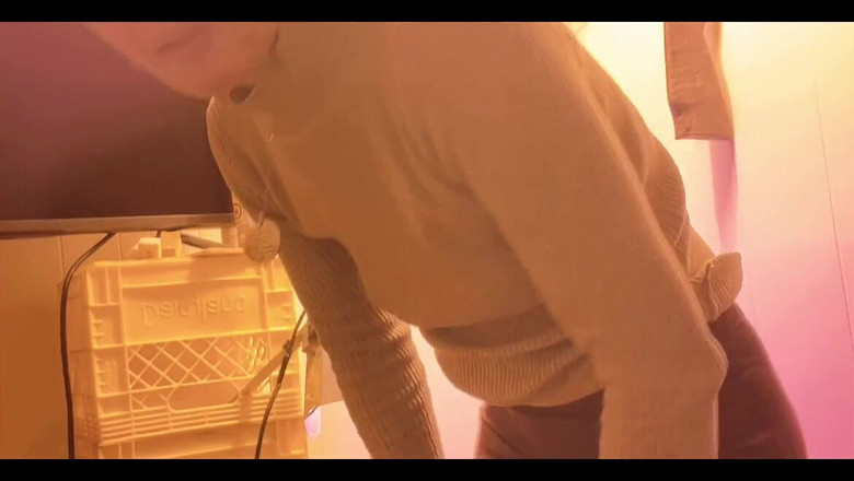 sweethanajapanese: Sexy figa giapponese piccola ragazza carina nella stanza sola