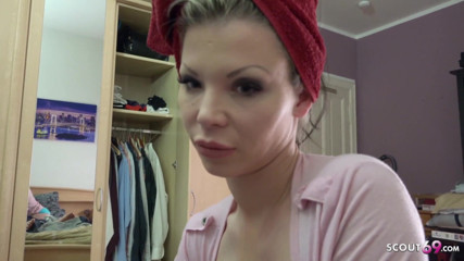 Scout69: Hot stepsister caught step brother jerk with her panties and...