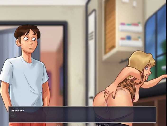 Miss Kitty 2K: Letní sága tchyně kundička a zadek - část 178