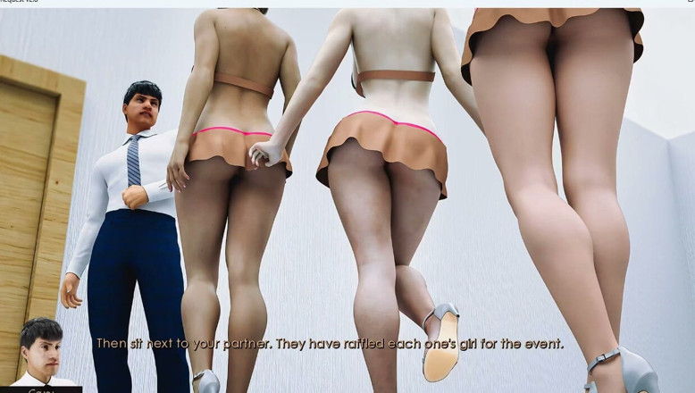 XXX Games Bunk: Special Request - Gameplay - Roleplay - Short Skirt Employee Satisfies Their Client
